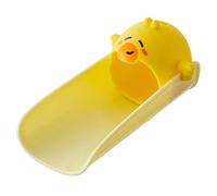 Extensor de mango de grifo para niños, extensión de mango de fregadero de dibujos animados, extensor de grifo de agua de silicona suave a prueba de salpicaduras para niños, niños pequeños