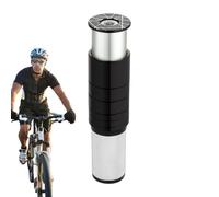 Extensor de manillar de bicicleta, tubo elevador de aleación ajustable, conector de vástago de alta resistencia, componente de conducción, actualización de dirección suave, para viajeros, ciclistas