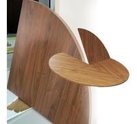 Extensor de mesa de comedor plegable para mesas redondas, se adapta a mesas de madera pesada de 48 a 80 pulgadas, diseño que ahorra espacio, fácil de almacenar y usar