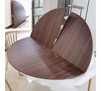 Extensor de Mesa, Extensible Redondo Plegable, Ajustable de 47 a 86 Pulgadas, Mesa de Comedor y Banquete Que Ahorra Espacio, diseño sin Patas para un fácil Almacenamiento, h