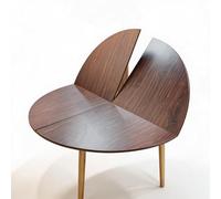 Extensor de mesa plegable de nogal, mesa portátil de 180 cm / 70.8in para cenas y eventos al aire libre, fácil de colocar, solut temporal y diseño Slish
