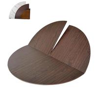 Extensor de mesa redonda plegable, tablero de madera expandible para cenas familiares y eventos de catering