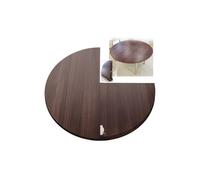 Extensor De Mesa Redonda Plegable Tablero De Mesa Temporal De Repuesto De Madera para Apartamentos Pequeños, Salas De Estar Y Fiestas; Amplía El Espacio para Comer(B,130cm/51)