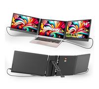 kasorey Extensor de pantalla portátil para laptop, pantalla IPS FHD de 14 pulgadas, 1080P, extensor de monitor para laptop, apto para laptop de 13 a 17 pulgadas, compatible con Windows / Mac / Chrome