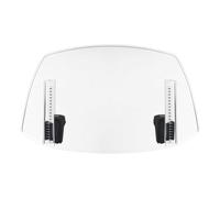 Extensor de Parabrisas de Motocicleta, Protector Universal de Flujo de Aire, Desmontable, Elegante Accesorio de protección aerodinámica, Mejora de Comodidad de conducción Flexible y