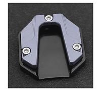 Extensor de Pata de Cabra for Motocicleta, Scooter y Bicicleta, Almohadilla de extensión for Caballete Lateral, Placa de Soporte Antideslizante, Base ampliada de protección(Titanium)