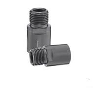 Extensor de pedal de bicicleta para bicicletas de carretera de montaña con extensión de eje de manivela para proteger la manivela y mejorar el apalancamiento para un mejor rendimiento de pedaleo (gris