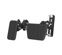 Extensor de pedal de coche, extensiones de pedal de embrague y freno, accesorios de arranque automático, multifunción, ajustable, 9,3 cm, para conductores cortos, conducción cómoda,