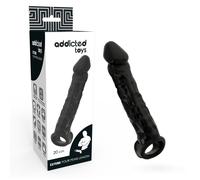 Addicted Toys Extensor Pene Negro 1ud