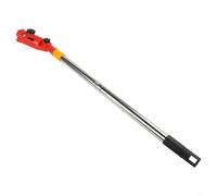 Extensor de pincel de pintura, barra de extensión telescópica con abrazadera giratoria de 180 grados, herramienta de pintura de metal para techos y zonas de difícil acceso (juego de 1,7 m)