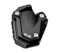 Extensor De Placa De Pata De Cabra para Motocicleta para R1300GS reemplazo De La Placa De Extensión De La Pata De Cabra Antideslizante Pie Apoyo(Negro 1)