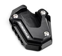 Extensor De Placa De Pata De Cabra para Motocicleta para R1300GS reemplazo De La Placa De Extensión De La Pata De Cabra Antideslizante Pie Apoyo(Negro 2)