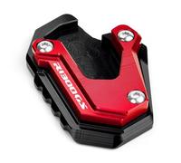 Extensor De Placa De Pata De Cabra para Motocicleta para R1300GS reemplazo De La Placa De Extensión De La Pata De Cabra Antideslizante Pie Apoyo(Rojo 2)