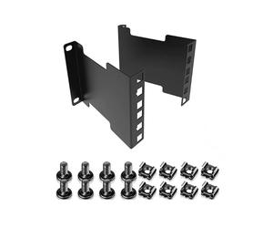 Extensor de Profundidad para Rack de Servidor 2U: Kit Adaptador de Montaje en Rack Empotrado de 4 Pulgadas de Profundidad para Rack de Red