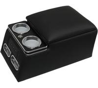 Extensor de reposabrazos para coche Reposabrazos universal para coche, compartimento central para portavasos y consola trasera con carga inalámbrica