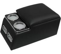 Extensor de reposabrazos para coche Reposabrazos universal para coche, compartimento central para portavasos y consola trasera con carga inalámbrica