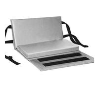 Extensor De Reposapiés For Silla De Ruedas, Almohadilla Elevadora De Pedales De Algodón Silla De Ruedas For Personas Con Discapacidad, Fácil De Limpiar Y Mantener(Gray,20 * 16inch)