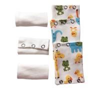 Extensor de Ropa para Bebés,Alargador Reutilizable para Monos de Pañal de Bebé 6 Unidades - Lámina Extensible Transpirable para Guarderías Pijamas Viajes Padres Uso Diario Exterior