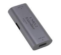 Extensor de Señal USB 3.2, 5 Gbps 10 M de Larga Distancia Adaptador de Extensión USB 3.2 Portátil Disipación de Calor para Impresoras (Entrada USB a Salida USB)