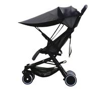 Extensor De Sombra Para Cochecito | Protección Solar Anti-Moscas Sombra Para Carrito | Accesorios Portátiles Para Bebé Camping Playa Paseo Senderismo Parque Compras