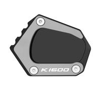 Extensor de soporte de motocicleta para B&M&W K1600B K1600GT K1600GTL 2016-2022. Accesorios Soporte lateral para motocicleta, ampliación de extensión (gris)
