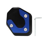 Extensor de soporte lateral para motocicleta, placa de soporte de repuesto para 800MT 2020-2023 CNC aluminio resistente (azul)