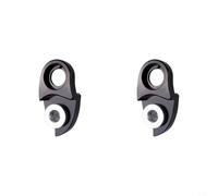 Extensor de suspensión de desviador trasero de bicicleta con soporte de casete 34T-52T, diseño de aluminio hueco para un peso añadido mínimo y un rendimiento suave (negro)