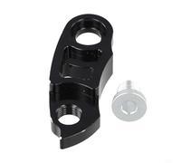 Extensor de suspensión de desviador trasero de bicicleta para casete grande, Adaptador de gancho trasero de engranaje de aleación de aluminio Cnc, negro (rojo)