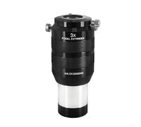 Extensor de telescopio, Lente Barlow acromática de 2 Pulgadas, Multicapa, 2X, 3X Piezas para telescopio astronómico(3X 2inch)