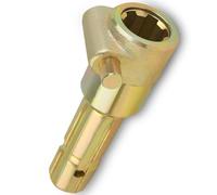Extensor de toma de fuerza para extender y acortar el adaptador de 1-3/8 pulgadas y 6 ranuras hembra de 1-3/8 pulgadas, extensor de toma de fuerza de precisión macho