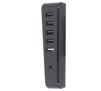 Extensor de Transferencia de Datos de Alta Velocidad 6 en 1 USB 2.0 HUB Splitter para Consola de Juegos PS5 Slim Transmisión Rápida con Excelente Compatibilidad