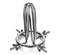 Extensor de vagina anal de metal Espéculo de culo Dispositivo de castidad SM Esparcidor de ano extremo Dilatador Butt Plug Bdsm Fisting Juguetes sexuales para mujeres Hombres Gay