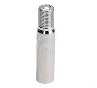 Extensor de válvula de neumático atornillable 27mm Bomba fácil para Xiaomi | Construcción de latón cromado, revestimiento impermeable, 24 mm de longitud, rueda delantera para acceso