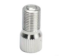 Extensor de válvula de neumático de acero inoxidable de 19 mm, diseño a | Latón cromado, revestimiento impermeable, 24 mm de longitud, se adapta a Xiaomi para M365, evita la pérdida de aire durante