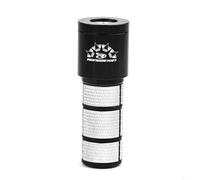 Extensor de vástago de horquilla de bicicleta de aleación de aluminio, adaptador elevador de manillar de 28,6 mm para bicicletas plegables de carretera de montaña, negro, 81 mm, aumento de altura