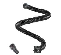 Extensor de ventilación de aire acondicionado para asiento trasero de coche, 3 metros (9, 84 pies), manguera de ventilación con ventilador USB, extensor de de aire acondicionado negro