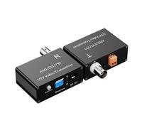 Extensor de vídeo de par trenzado ABS para transferencia de señales CCTV claras en entornos al aire libre, transmisores de señales de larga distancia