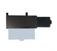 Extensor de visera de coche antideslumbrante | Bloqueador solar ajustable de piel sintética para vehículos con viseras de más de 4.7 pulgadas de ancho | Se adapta a camionetas SUV (lente negra)