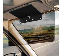 Extensor de Visera Parasol Coche, Ángulo Rotación para Parabrisas Delantero, Protección Antirreflejos, UV y Ceguera por Nieve, Accesorio para el Interior del Coche para Conductor y Pasajero
