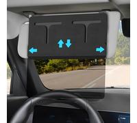 Extensor de Visera Parasol Coche, Posición Ajustable, Protección Antirreflejos y UV, Prevención de la Ceguera por Nieve para Garantizar Una Conducción Segura, Accesorio para el Interior del Coche