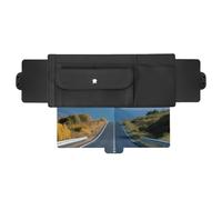 Extensor de Visera Solar para el Coche - con Espejo y para Tarjetas Protector Antideslumbramiento,Accesorio Plegable Extensible de Visera,para Interior de Camioneta SUV Vehículo