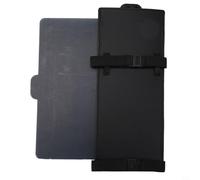 Extensor de visera solar para parabrisas y extensión lateral antirreflejos compatible con conductor y pasajero, 31-55 cm, color negro