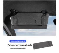 Extensor de Visera Solar, -Reflejo, Protección Solar, Clip Trasero Ajustable, Compatible con los Modelos de Vehículos, Accesorio de Interior