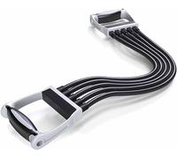 Extensor del Pecho Ajustable, Expansor del Pecho Ejercitador de Músculo, Ejercitador Tensores Musculacion, para Body Building y Gimnasia