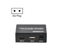Extensor Fjgear Fj-Hkv50 HDMI+USB a KVM 1080P IP de 50 m, especificación del enchufe: Enchufe estándar europeo: FJ-HKV50 Enchufe EU Regalo sorpresa
