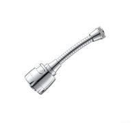 Extensor flexible de cabezal de grifo de cocina con rotación de 360°, modo de pulverización dual, aireador de fregadero que ahorra agua, para grifos roscados estándar de 22 mm/24 mm, ABS y