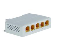 Extensor Gigabit PoE for exteriores de 5 puertos, 100 unidades, repetidor de 1 entrada y 4 salidas, 1000 Mbps, pasivo, 250 M, 44-57 V