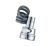 Extensor Grifo Cocina Grifo de fregadero con manguera, rotación 360 grados, filtro, tubo extensión, ducha, grifo ahorrador agua, accesorios cocina universales(Brown)