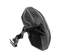 Extensor Guardabarros Guardabarros De Motocicleta para Mono para M3 para M5 para Maverick U1 N1s Extensión Trasero Splash Pad CNC Soporte Aluminio(Negro)