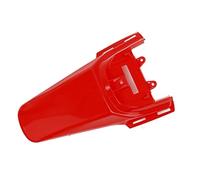 Extensor Guardabarros Guardabarros Trasero De Plástico para Motocicleta, Cubierta para CRF50 para XR50 Dirt Pit Bike(Rojo)